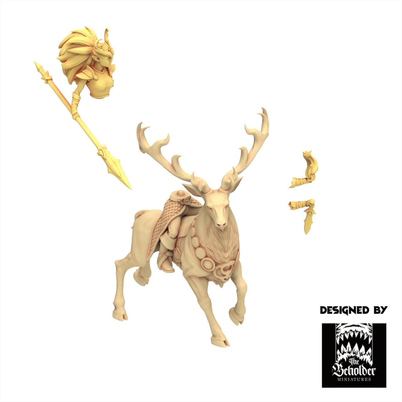 Sylvan Elves - Deepwood Maidens - Evergreen Elves - The Beholder Miniatures