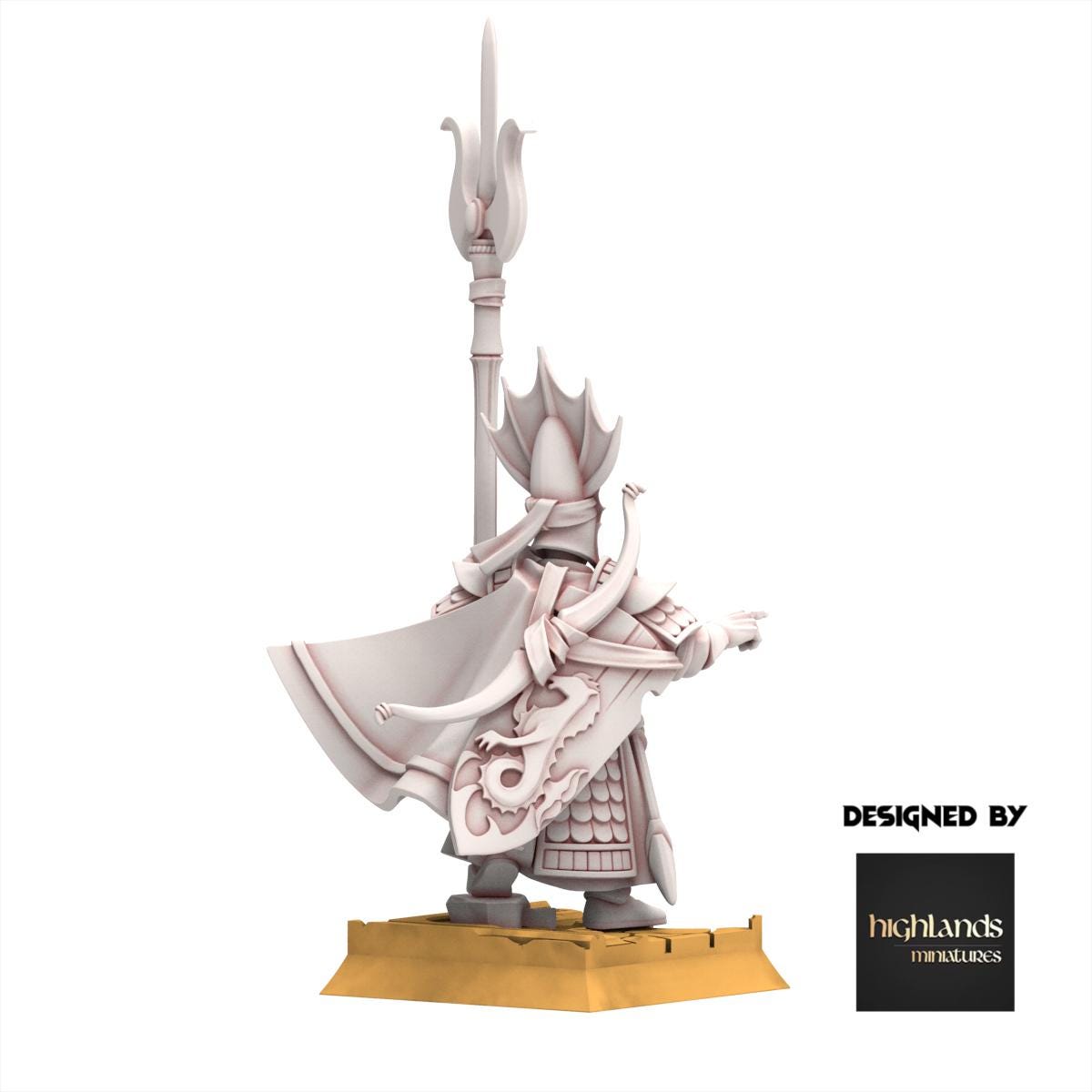 Hight Elves - Sea Lord - AEGEAN - Highlands Miniatures