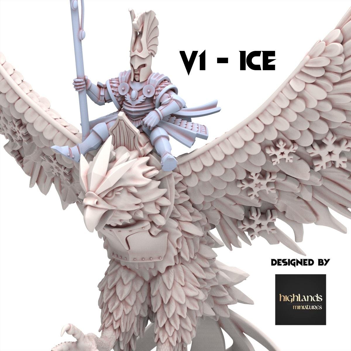 Hight Elves - Phoenix - AEGEAN - Highlands Miniatures