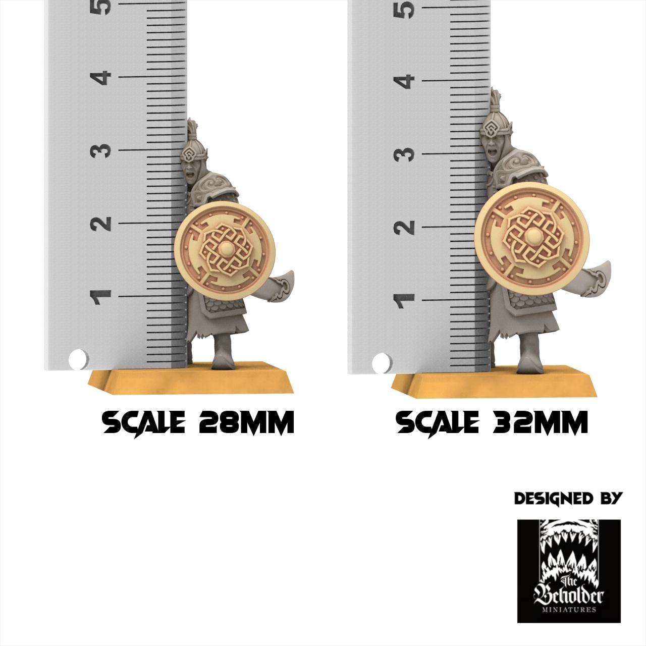 East Empire - Warriors - Astarii Dynasty - The Beholder Miniatures