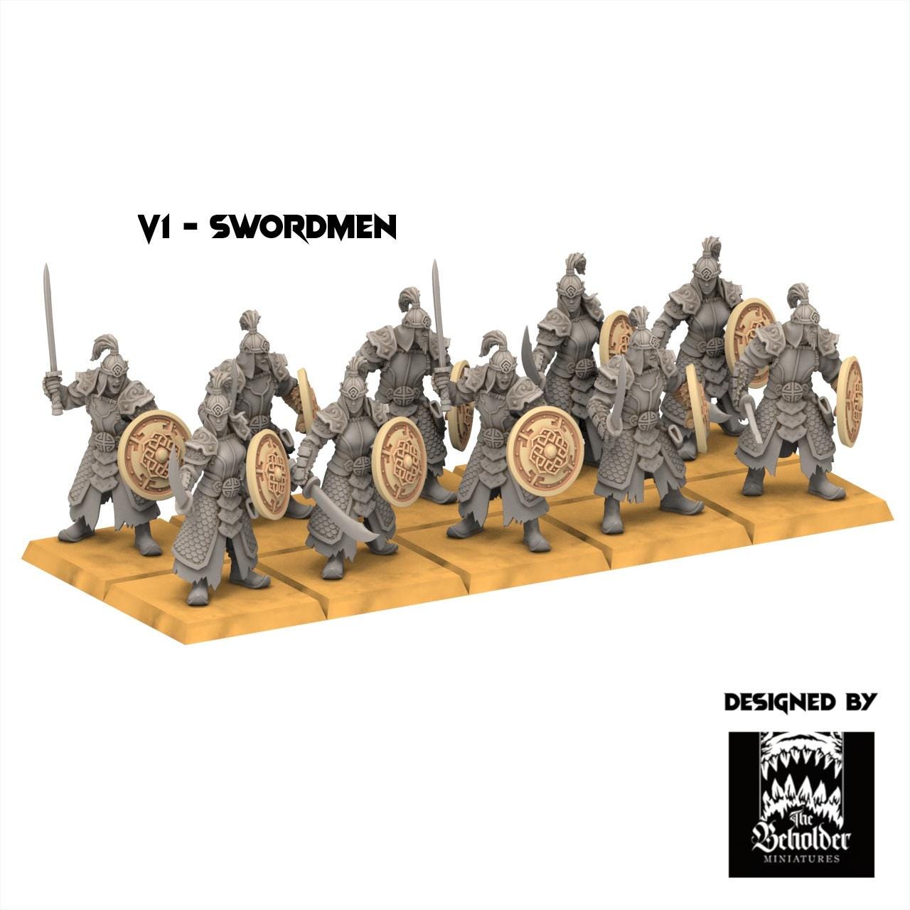 East Empire - Warriors - Astarii Dynasty - The Beholder Miniatures