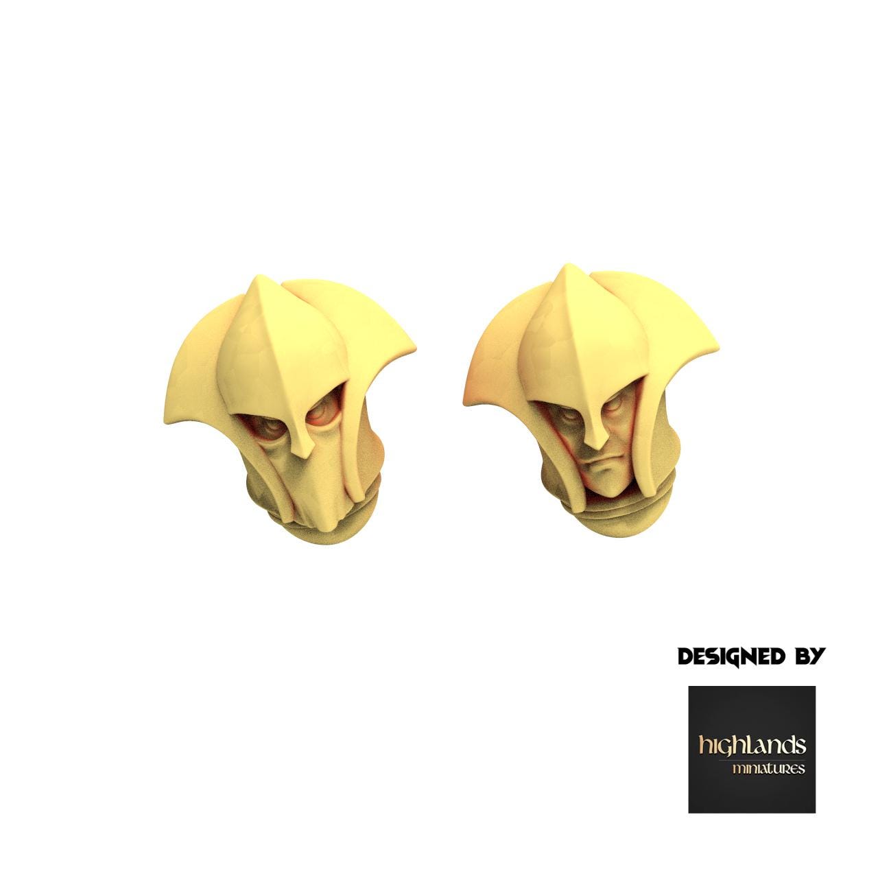 Sylvan Elves - Axemen - Feral - Highlands Miniatures