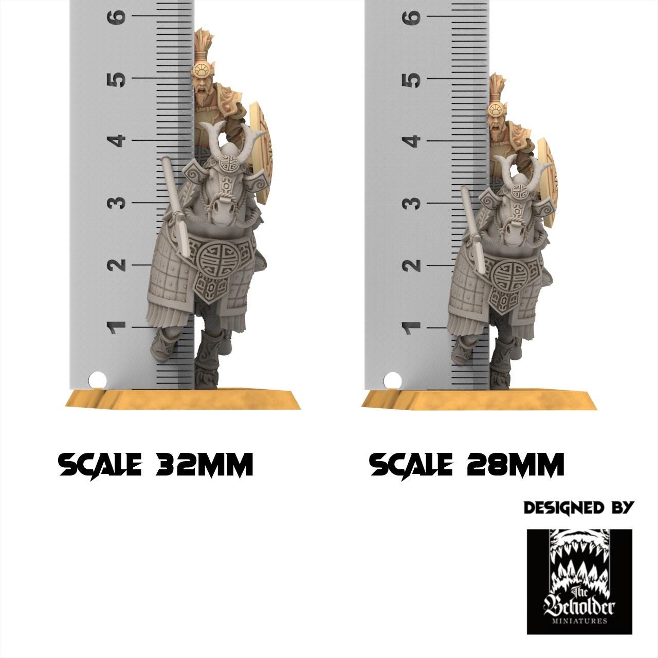 East Empire - Riders - Astarii Dynasty - The Beholder Miniatures