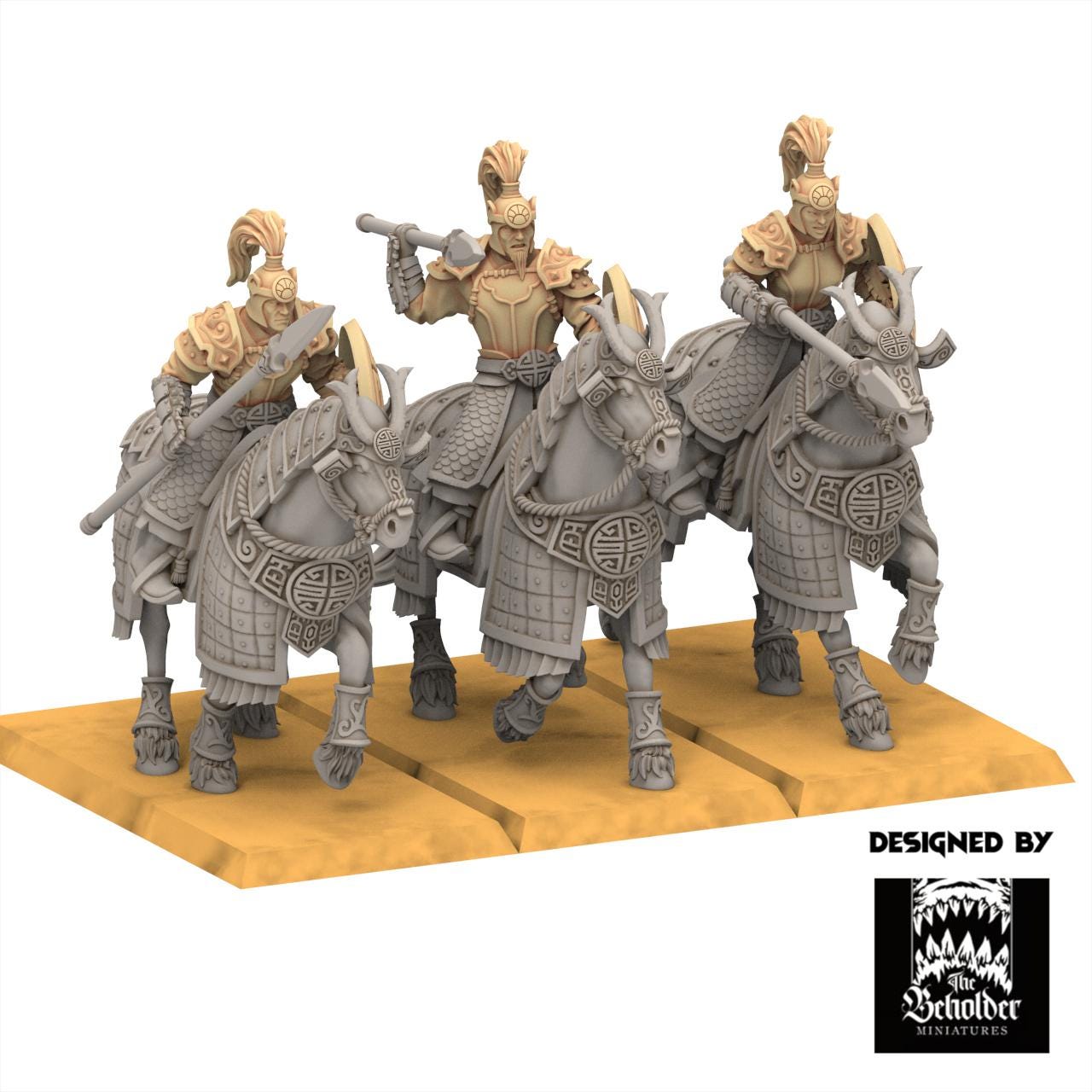 East Empire - Riders - Astarii Dynasty - The Beholder Miniatures