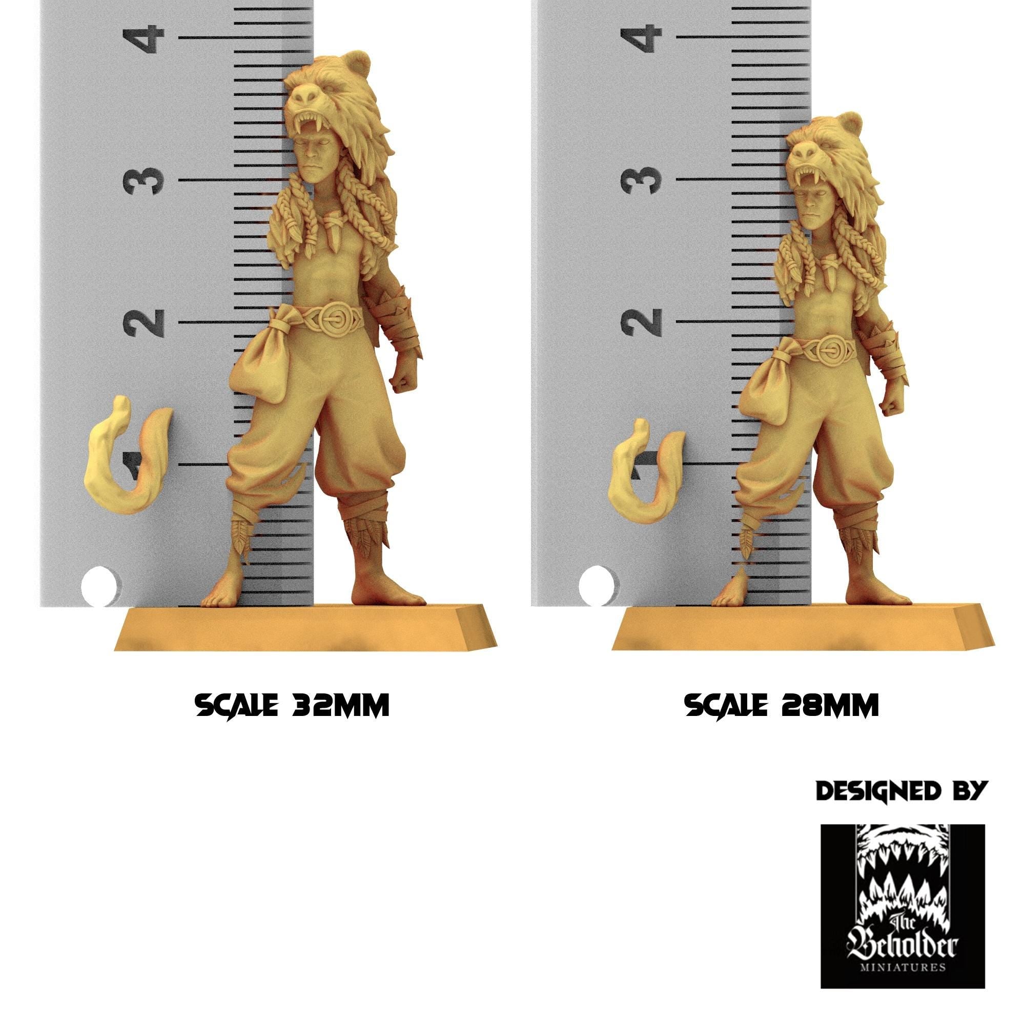 Sylvan Elves - Beastmasters - Evergreen Elves - The Beholder Miniatures