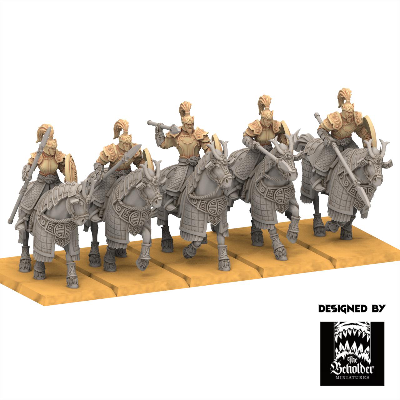 East Empire - Riders - Astarii Dynasty - The Beholder Miniatures