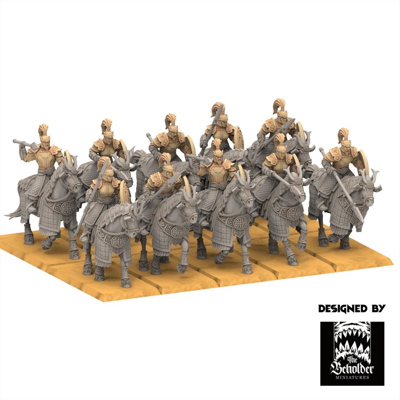 East Empire - Riders - Astarii Dynasty - The Beholder Miniatures