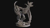 The Court Blood - Enemy - Draconic Bat (75 mm), creatures of darkness, Ennemy, Flesh of Gods, for Wargames, Dungeons & Dragons TTRPG