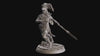 The tribal Gathering - Enemy - Female Warrior 01, fierce and proud warriors,Ennemy, Flesh of Gods, for Wargames, Dungeons & Dragons TTRPG