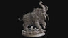 The tribal Gathering - Boss - Nevostodon, fierce and proud warriors, Ennemy, Flesh of Gods, for Wargames, Dungeons & Dragons TTRPG