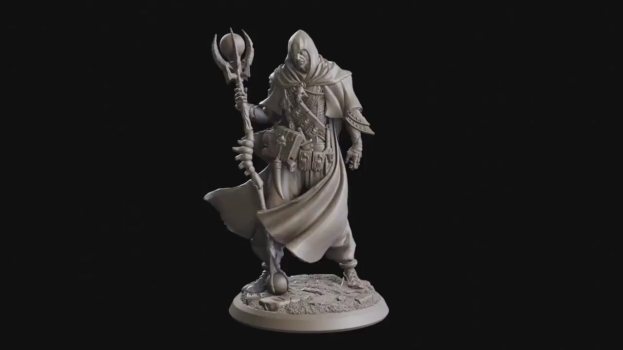 The tribal Gathering - Enemy - Shadow Wanderer, fierce and proud warriors,Ennemy, Flesh of Gods, for Wargames, Dungeons & Dragons TTRPG
