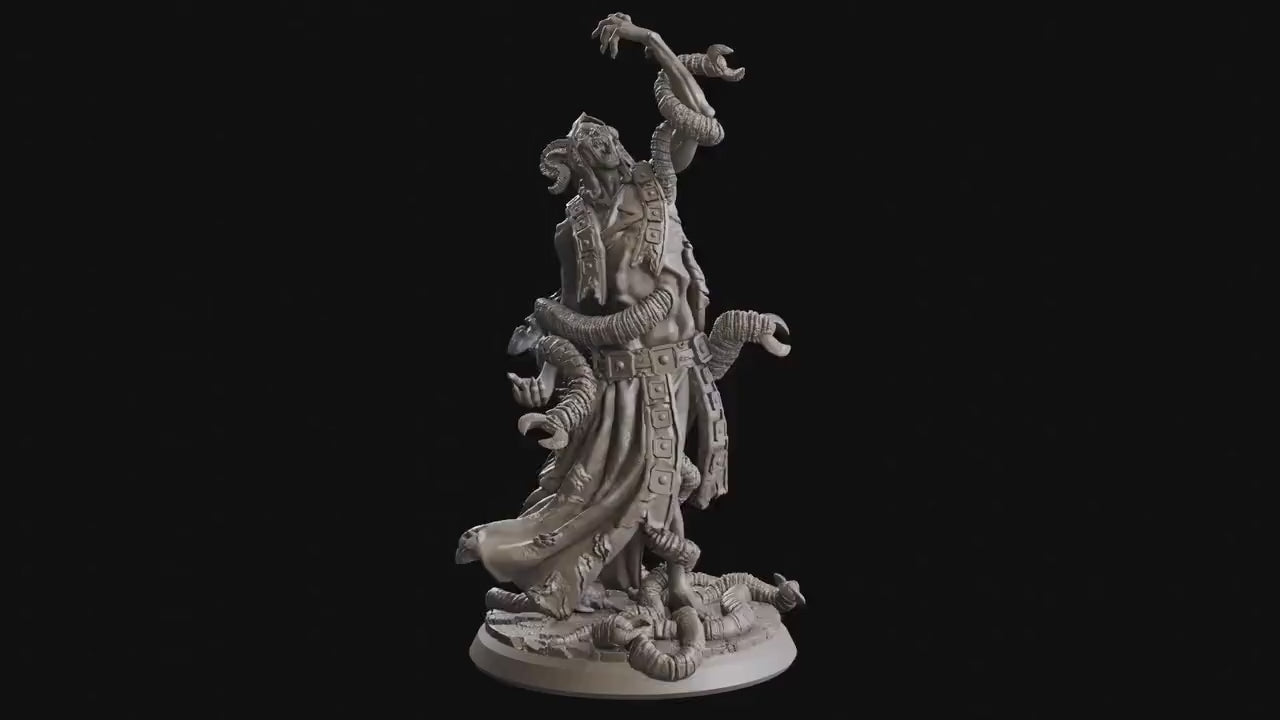 Echoes Of Corruption - Enemy - Lord Of Despair (25 mm), light and darkness, Ennemy, Flesh of Gods, for Wargames, Dungeons & Dragons TTRPG