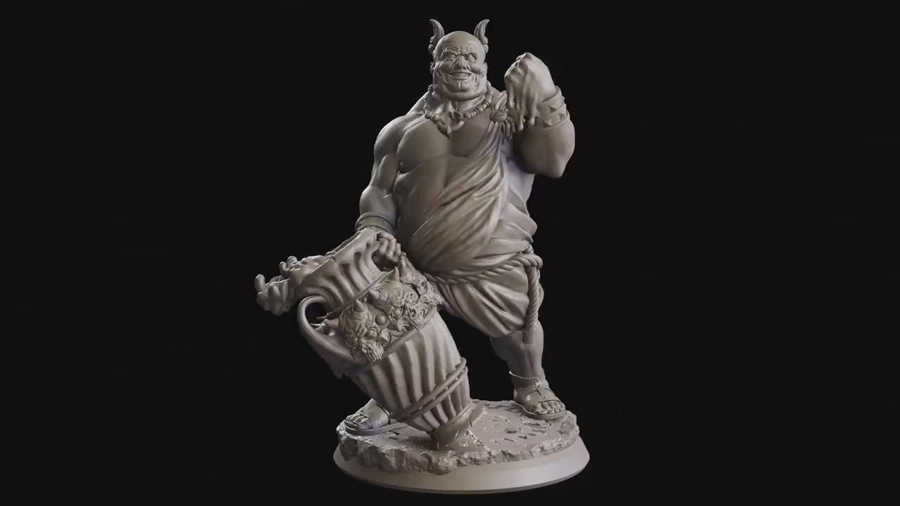 Grimoires of madness - Villain - The Blood Drinker (25 mm), forbidden magics, Ennemy, Flesh of Gods, for Wargames, Dungeons & Dragons TTRPG
