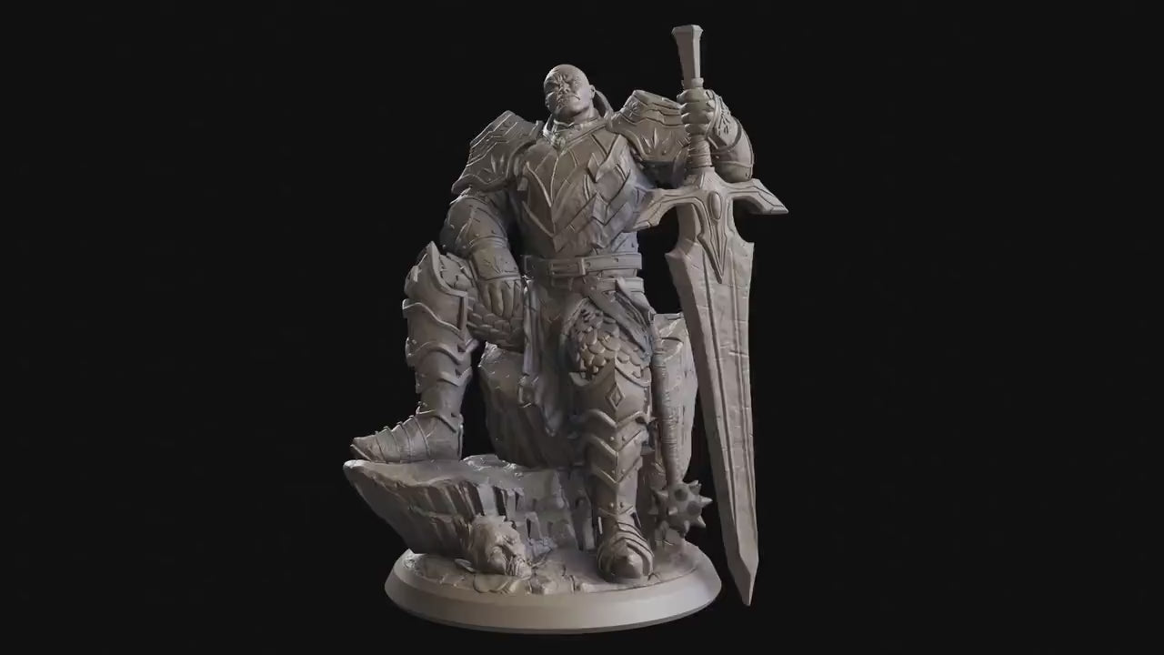 The Court Blood - Enemy - Blood Commander 01, creatures of darkness, Ennemy, Flesh of Gods, for Wargames, Dungeons & Dragons TTRPG