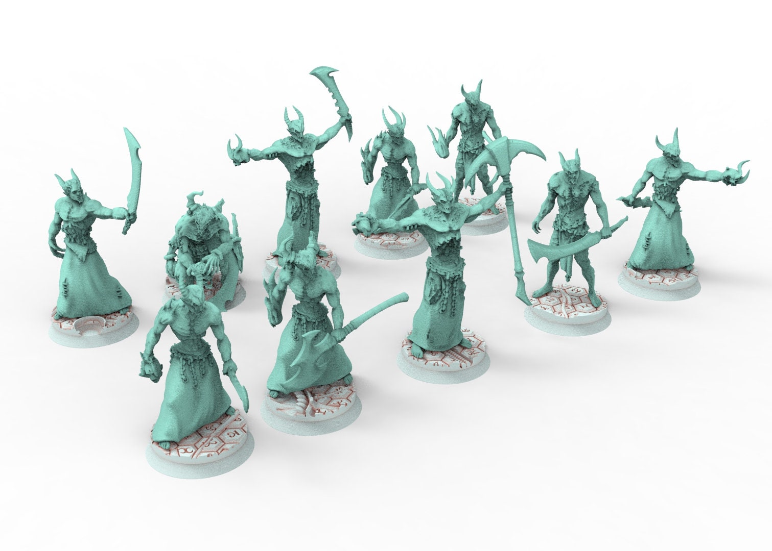 Dark city - Dark city - Cursed warriors Dark eldar drow