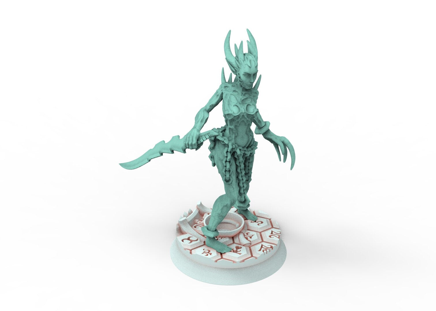 Dark city - Dark city - Female Cursed warriors Dark eldar drow