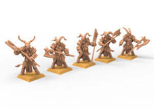 Beastmen - Bundle Beastmen warriors of Chaos