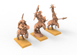 Beastmen - Centaurs Beastmen warriors of Chaos