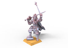 Charger l&#39;image dans la galerie, Arthurian Knights - Guinevere queen usable for Oldhammer, king of wars, 9th age
