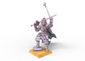 Arthurian Knights - Guinevere queen usable for Oldhammer, king of wars, 9th age