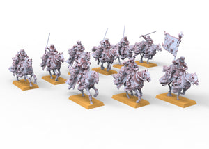 Arthurian Knights - Knights in search of a quest usable for Oldhammer, battle, king of wars, 9th age
