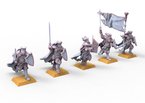Arthurian Knights - Immortal Knights Bearers of the Grail usable for Oldhammer, battle, king of wars, 9th age