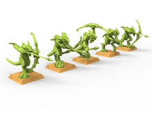 Charger l&#39;image dans la galerie, Lost Temple - Skink Bows lizardmen usable for Oldhammer, battle, king of wars, 9th age
