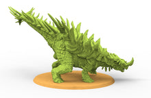 Load image into Gallery viewer, Lost temple - Skinks sur Stegosaurus lizardmen usable for AOS, Oldhammer, battle, king of wars, 9th age
