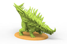 Load image into Gallery viewer, Lost temple - Skinks sur Stegosaurus lizardmen usable for AOS, Oldhammer, battle, king of wars, 9th age
