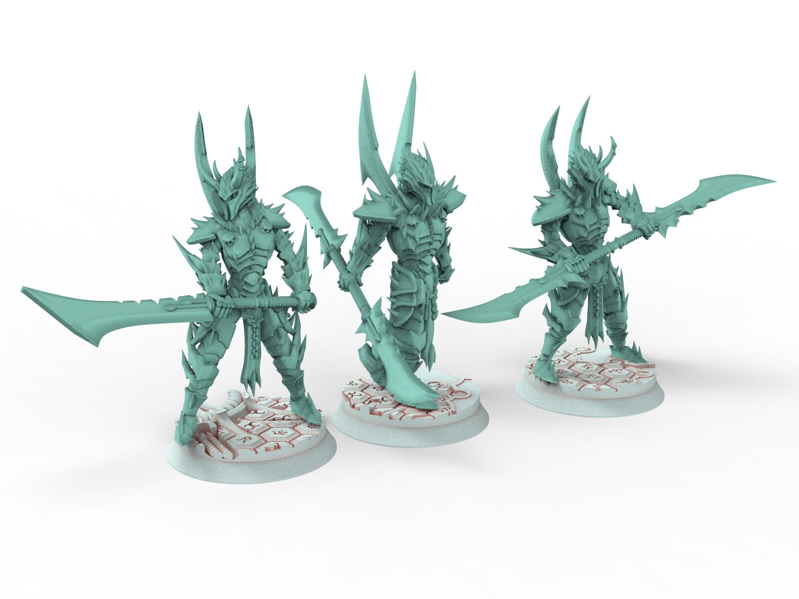 Dark city - Personal Guards Mercenary Temple warriors Dark eldar drow 