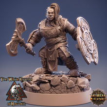 Charger l&#39;image dans la galerie, Dwarves - Fandra Firebrand The White Ravens of Norrokk, daybreak miniatures
