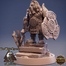 Charger l&#39;image dans la galerie, Dwarves - High Thane Ragnar Stoner The White Ravens of Norrokk, daybreak miniatures
