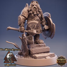 Charger l&#39;image dans la galerie, Dwarves - High Thane Ragnar Stoner The White Ravens of Norrokk, daybreak miniatures
