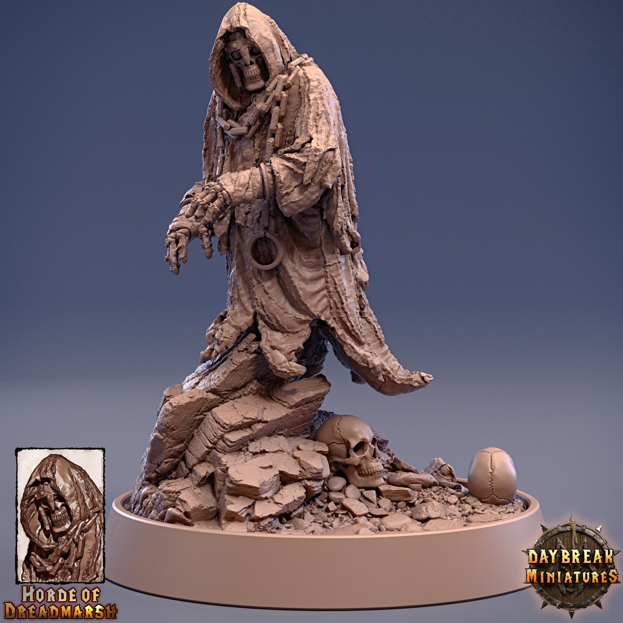 Undead - The Dust Monk of Dreadmarsh, The Unliving Horde of Dreadmarsh, daybreak miniatures