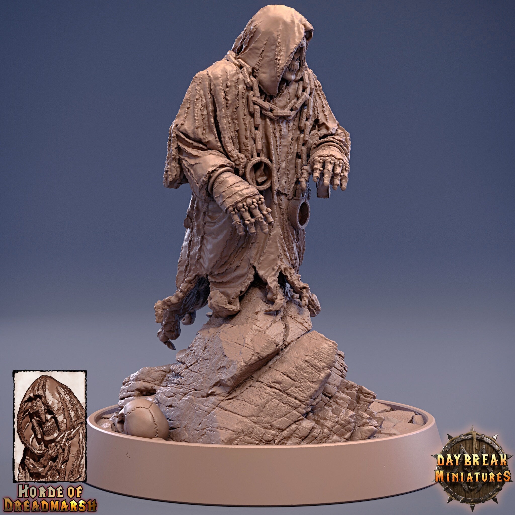 Undead - The Dust Monk of Dreadmarsh, The Unliving Horde of Dreadmarsh, daybreak miniatures