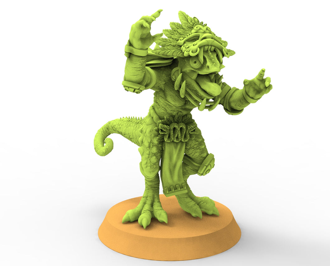 Lost temple - Chameleons players lizardmen usable for Fantasy football