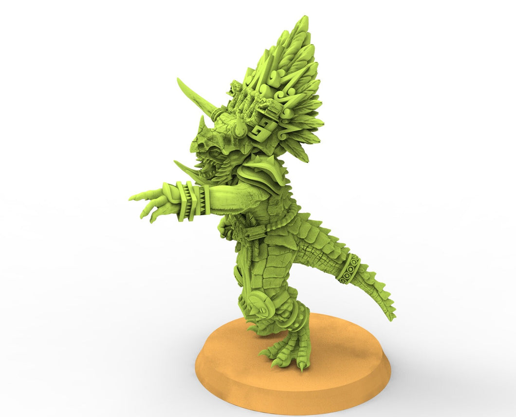 Lost temple - Saurian Leader lizardmen usable for Fantasy football