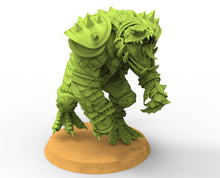 Charger l&#39;image dans la galerie, Lost temple - Caiman large player lizardmen usable for Fantasy football
