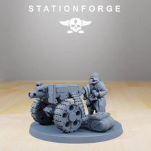 Charger l&#39;image dans la galerie, Grimguard decimators, mechanized infantry, post apocalyptic empire, usable for tabletop wargame.
