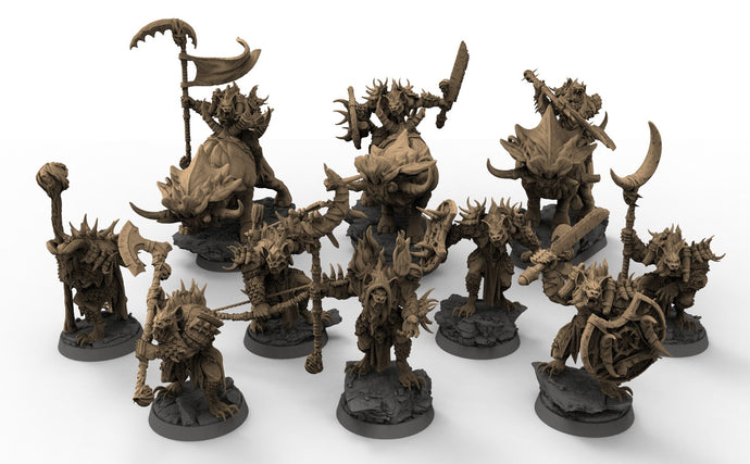 The Gnolls of Blood Forest, daybreak miniatures