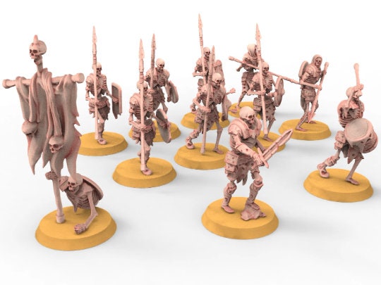 Undead - Phalanx of Skeleton Warriors, Bloodthirster Skeleton Warrior