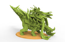 Load image into Gallery viewer, Lost temple - Skinks sur Stegosaurus lizardmen usable for AOS, Oldhammer, battle, king of wars, 9th age
