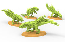 Charger l&#39;image dans la galerie, Lost temple - Spinodon dinosaurs lizardmen usable for Oldhammer, battle, king of wars, 9th age
