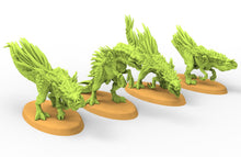 Charger l&#39;image dans la galerie, Lost temple - Spinodon dinosaurs lizardmen usable for Oldhammer, battle, king of wars, 9th age
