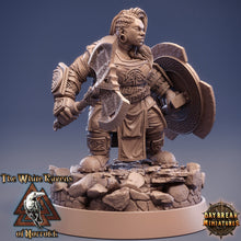 Charger l&#39;image dans la galerie, Dwarves - Fandra Firebrand The White Ravens of Norrokk, daybreak miniatures
