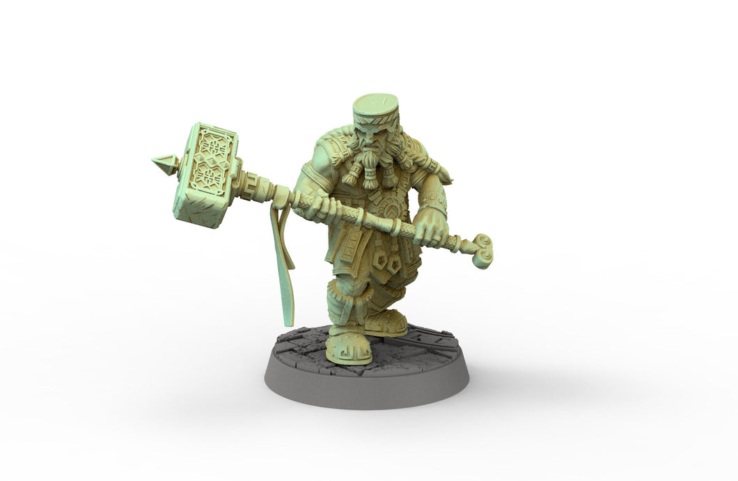 Dwarves - Kigan Krust, The Dwarfs of The Dark Deep, daybreak miniatures