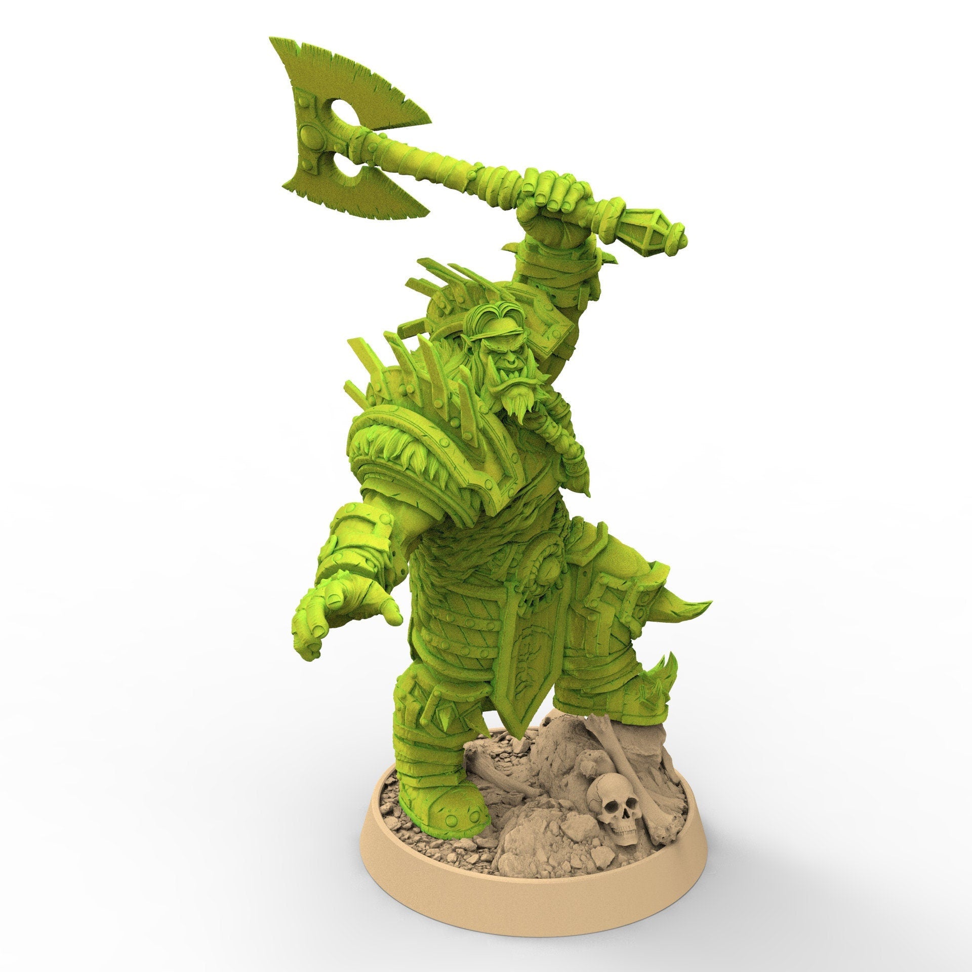 Green Skin - Cutter Cadenza, The Powerbrokers of the Void, daybreak miniatures