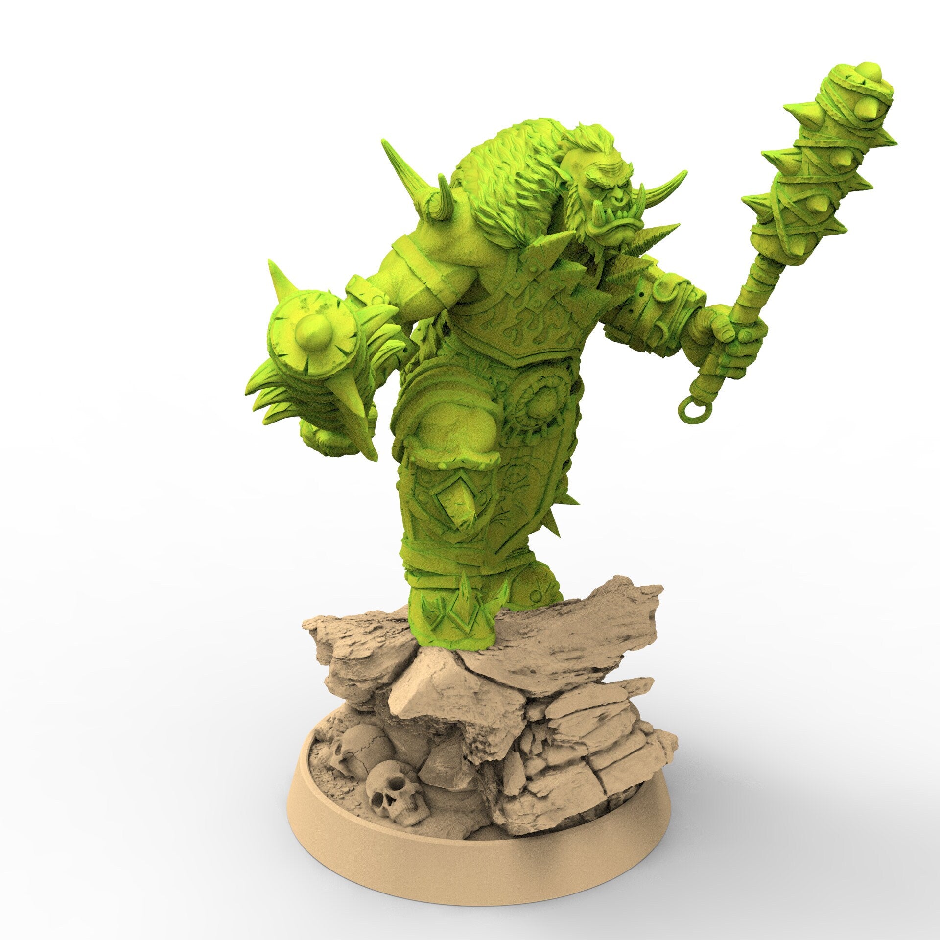 Green Skin - Shaaka Ram, The Powerbrokers of the Void, daybreak miniatures