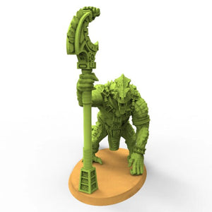 Lost temple - Kroxigor lizardmen usable for Oldhammer, battle, king of wars, 9th age