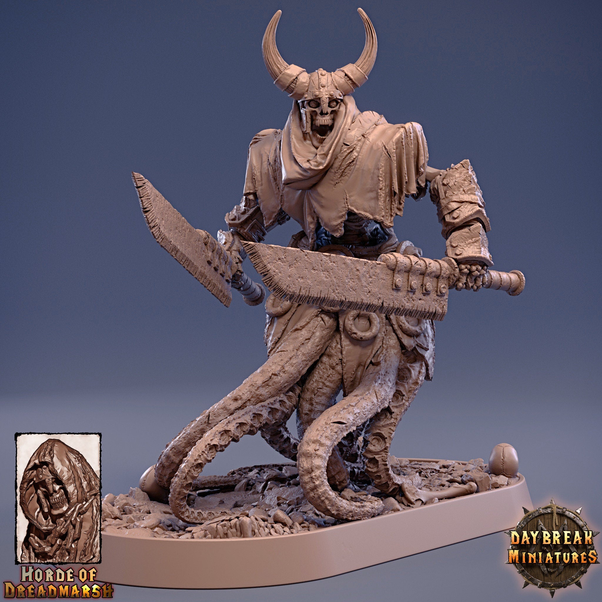 Undead - General Gantza Pitch, The Unliving Horde of Dreadmarsh, daybreak miniatures